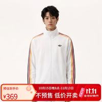 阿迪达斯 三叶草系列 男 FIREBIRD TT 针织外套 KD3844 白色 XL