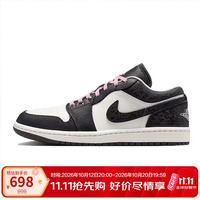 Jordan 女子休闲鞋Air Jordan 1 SE时尚简约运动鞋II0595-001黑白39