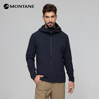 MONTANE Vardex 风暴羊毛抓绒立领软壳 耐磨不易起球 黑色 M