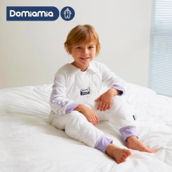DOMIAMIA 婴儿分段秋冬恒温睡袋保暖防踢被  木槿紫