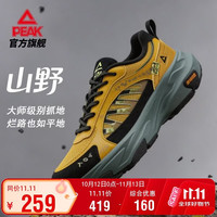 匹克 态极山野户外系列登山鞋防滑耐磨系带厚底休闲鞋子男DG2630311