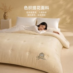 多喜爱 70%大豆纤维春秋冬被学生宿舍二合一子母被子被芯四季通用