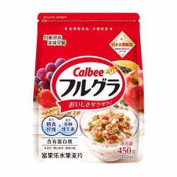 卡乐比 水果麦片600g日本进口Calbee坚果营养搭配混合早餐即食燕麦