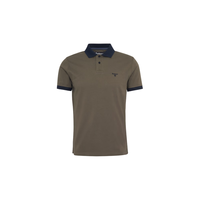 Barbour Lynmouth Tipped Apac 男士夏季新款短袖Polo衫纯棉翻领休闲商务