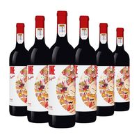 奔富 一号加州混酿干红葡萄酒美国进口插画版750ml*6瓶