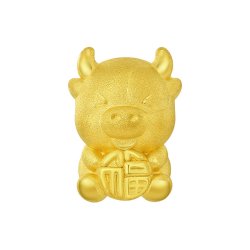 周大生 黄金转运珠足金福字十二生肖手链串珠硬金生肖羊送女友礼物