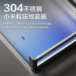 悍高 NJ厨房橱柜拉篮抽屉式碗碟拉篮双层收纳调味篮碗篮阻尼导轨