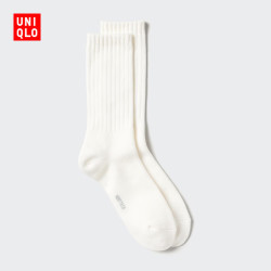 优衣库 HEATTECH袜子男装袜子479556 486946 479556/01乳白色 S /M/25～27 cm