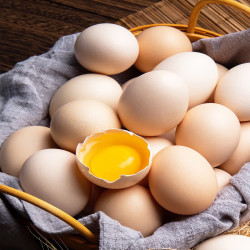 鲜鸡蛋农家新鲜柴鸡蛋8枚孕妇笨鸡蛋40-50g正宗草鸡蛋谷物蛋整箱 8枚40-50