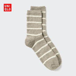 优衣库 HEATTECH袜子男装486948 06 铅灰色 S /M/25～27 cm