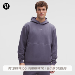 lululemon 丨Steady State男士连帽卫衣 *文字徽标*拉绒 LM3FP5S