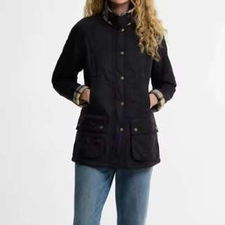 21日0点：Barbour Beadnell Polarquilt 女士夹克外套