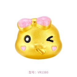 SoinLove 周大福SOINLOVE小金蛇大美蛇生肖蛇黄金转运珠多款生日礼物