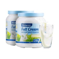 88VIP:美可卓 全脂高钙奶粉 蓝胖子 早餐营养 1kg罐装 1kg 2罐