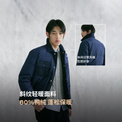 Levi's 26年秋冬新款 男士美式复古休闲夹克羽绒服