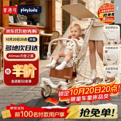 普洛可 口袋推车可折叠登机轻便携儿童旅行遛娃 A5MAX 天使之翼