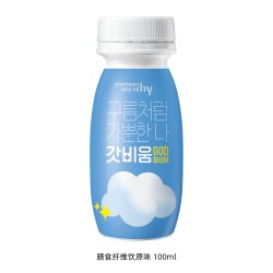 HY 韩国进口cu便利店噗噗水益生菌原味西梅味饮料促蠕动大餐救星 100ml