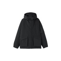 無印良品 MUJI 无印良品 MUJI 男式 不易沾水棉服风帽夹克 男士外套26年冬季新品