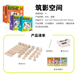 PIYO PEN Dusyma空间思维训练积木礼盒全阶三维立体投影成像推理儿童玩教具