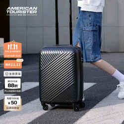 美旅 拉杆箱行李箱 TV7 TV7升级款-碳黑色 20英寸
