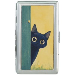 王子 真皮高档烟盒便携躲猫猫个性创意粗中细烟多种尺寸收纳
