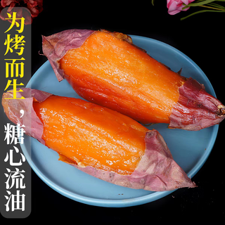 豔疅 山东烟薯25号 糖心流油 带箱5斤中果 红薯