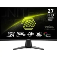 微星 MAG 27C6F 27英寸 180Hz 曲面电竞显示器