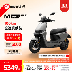 九号 M95c+ Mk2 电动摩托车 到店自提