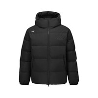 斯凯奇 真五折！80%鸭绒 高蓬松三防羽绒服 炭黑色 P426U038
