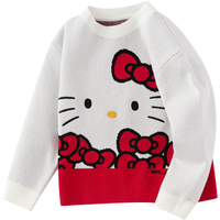 巴拉巴拉 HelloKitty联名 女童针织衫 米白 110