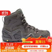 LOWA 德国 LOWA战术靴MK2男女登山鞋GTX防水防滑户外徒步鞋登山靴 中帮狼灰色-男款 鞋舌上有拉带） 40