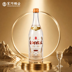 宋河粮液 宋小红浓香型白酒46度500ml纯粮酒口粮酒老酒婚宴喜酒送礼酒 46%vol 500mL 1瓶 宋小红单瓶
