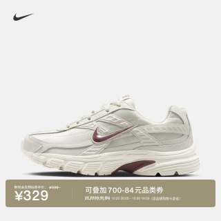 耐克 女子透气运动鞋秋冬复古跑鞋风缓震NIKE INITIATOR 394053 007浅骨白/图腾黑紫/幻影灰白 36