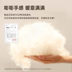 几素 石墨烯羽绒无水暖手袋热水袋防爆充电式暖手宝暖腰腹热敷暖手神器自发热手握式暖宝宝随身便携送女生礼物