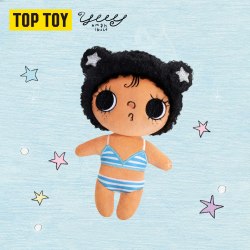 TOPTOY 玉Beautiful Girl系列毛绒盲盒小玉零钱包潮玩挂件礼物