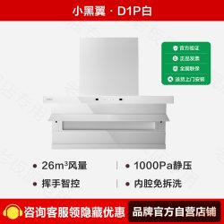 老板 盐系G2P白色抽吸油烟机家用厨房燃气灶具一套装