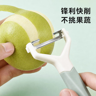 京东京造 多功能水果刮皮刀 2件套