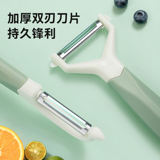 京东京造 多功能水果刮皮刀 2件套