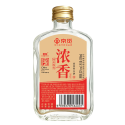 京觅 纯粮浓香1号白酒52度100ml 高粱酒多粮浓香