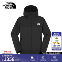 北面 软壳外套男防风防水运动徒步户外26秋冬上新|8G75 JK3/宇宙黑 M /170/92A