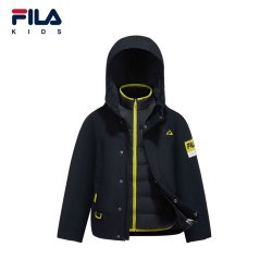 斐乐 斐护科技|FILA斐乐儿童羽绒服2026冬季新款中大童三合一外套防水