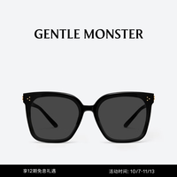 GENTLE MONSTER NEW HER极简方形防晒墨镜玳瑁色框太阳镜休闲通勤风礼物 New Her 01