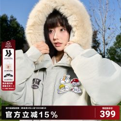 A FEW GOOD KIDS AFGK x Tombonia联名 小狗魔术贴毛领棉服男女秋冬加厚情侣派克服