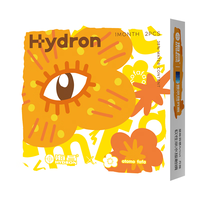 HYDRON 星眸Artist隐形眼镜美瞳月抛2片彩色近视水润舒适上镜约会