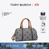 TORY BURCH T MONOGRAM 迷你波士顿斜挎酒桶包170417 Tory 海军蓝 405 OS