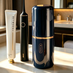 LEHUO TRAVEL 牙杯洗漱杯旅行漱口牙刷刷牙牙缸牙桶杯套装出差必备便携牙具神器