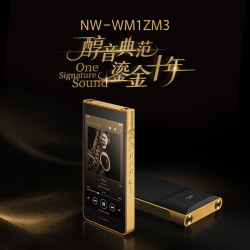 索尼 NW-WM1ZM3 高解析度无损音乐播放器HIFI发烧级 金砖3代