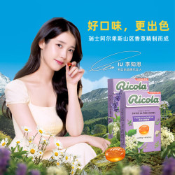 利口乐 森林花果香味 无糖薄荷糖 80g