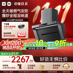 米家 P1 Pro系列 CXW-165-MJ04C 侧吸式吸油烟机 星辰银