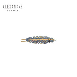 ALEXANDRE DE PARIS 巴黎亚历山大经典羽毛边夹